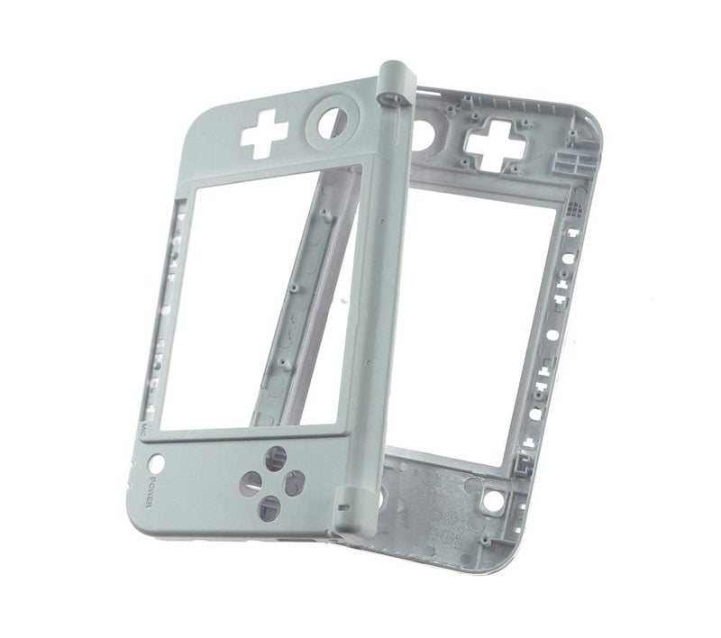 NSLikey Bottom Middle Hinge Shell Housing Cover Midframe Case for 3DS XL 3DS LL Game Console White - Image 3